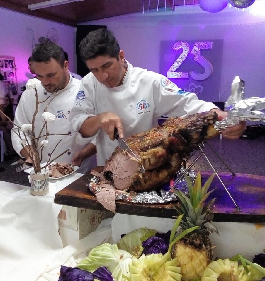 Pernil casero de La Vera Pizza