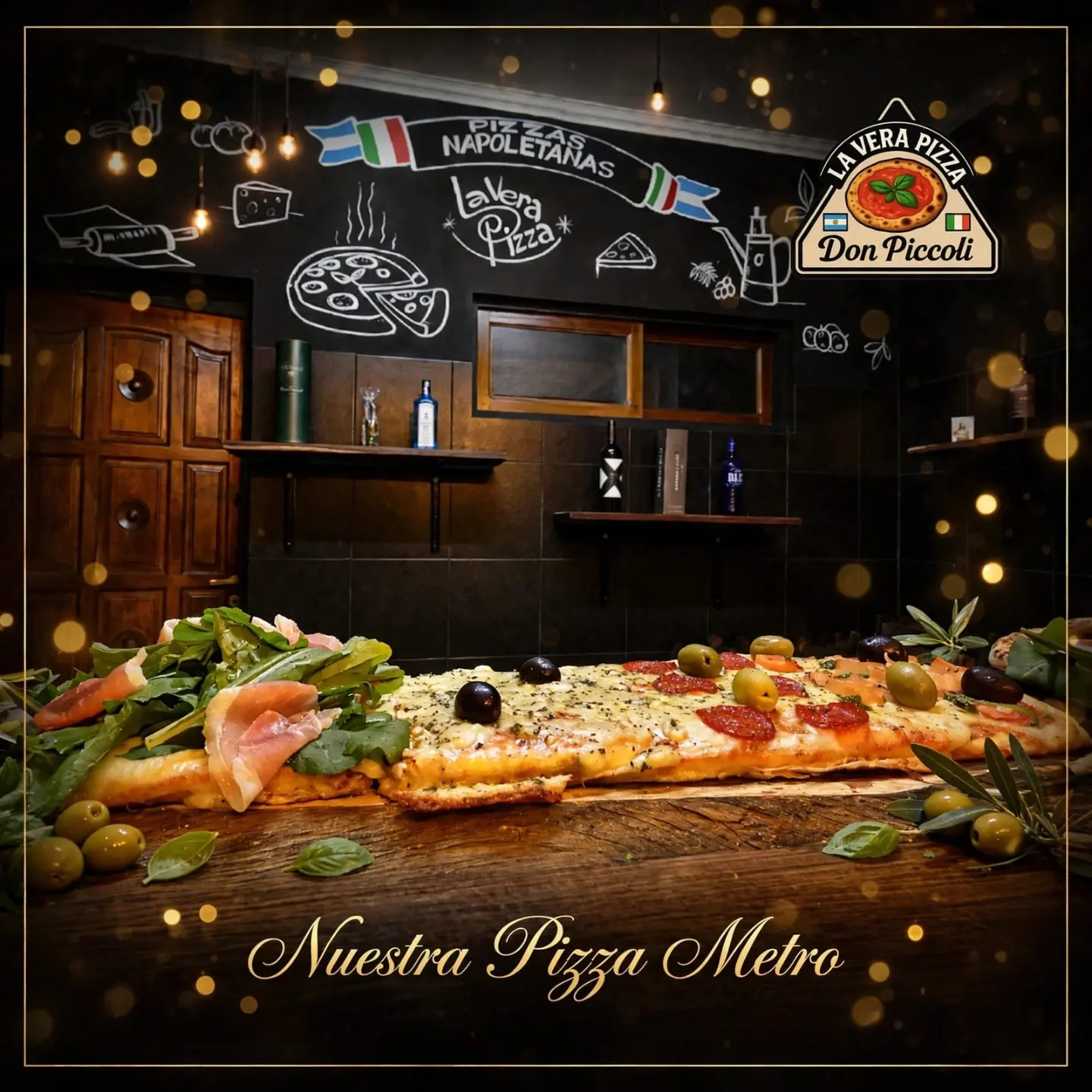Pizza Metro de La Vera Pizza